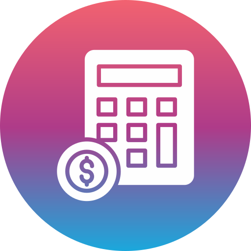 budget Generic gradient fill icon