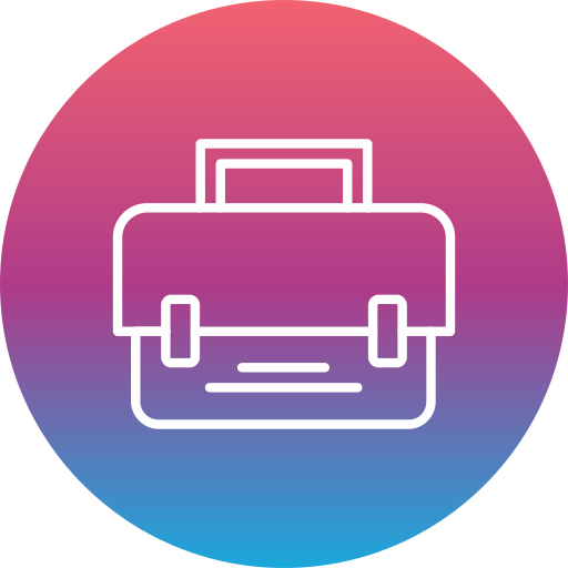 Business bag Generic gradient fill icon