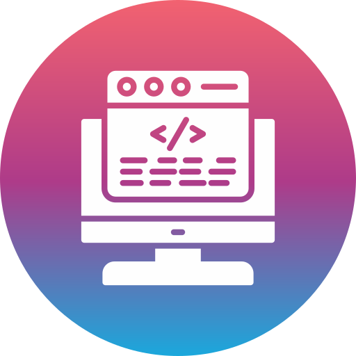 Coding Generic gradient fill icon