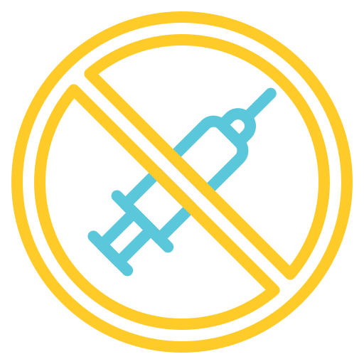 No drugs Generic color outline icon
