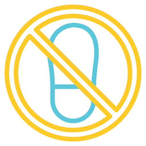 No walking Generic color outline icon