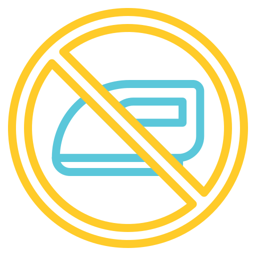 Do not iron Generic color outline icon