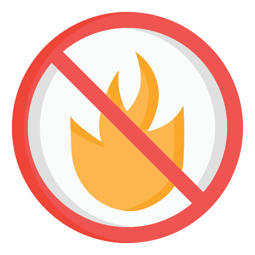 kein feuer Generic color fill icon