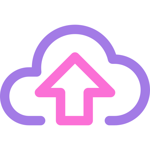 cloud-upload Generic color outline icon