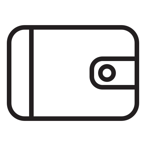 Billfold Generic outline icon