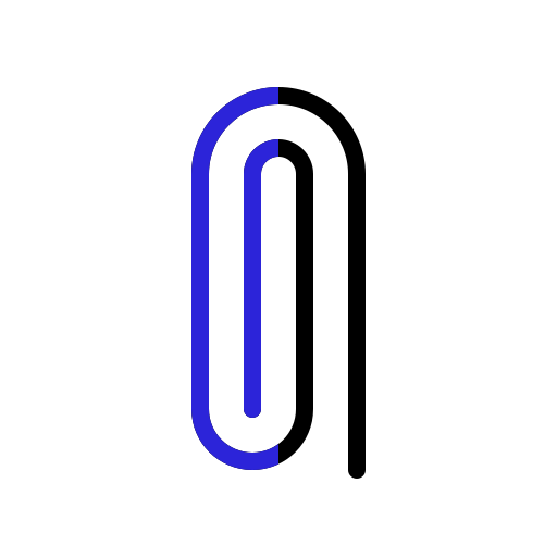 Clip Generic color outline icon