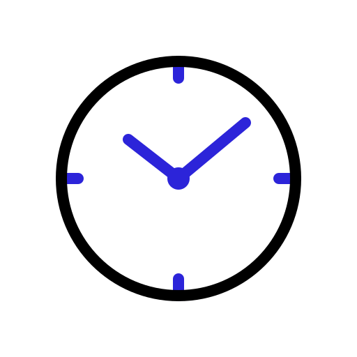 Clock Generic color outline icon