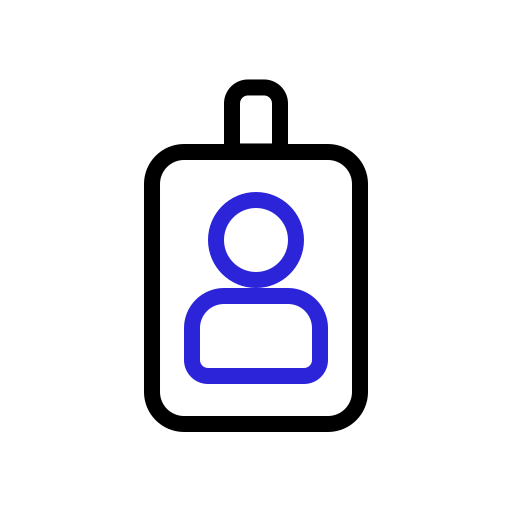 Id card Generic color outline icon