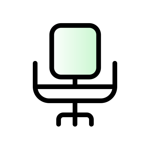 silla Generic gradient lineal-color icono