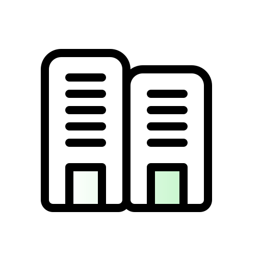 ufficio Generic gradient lineal-color icona