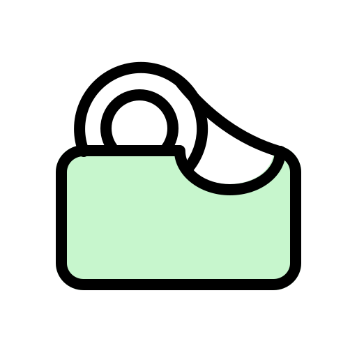 nastro adesivo Generic color lineal-color icona