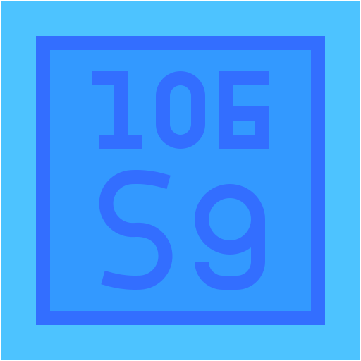 seaborgium Generic color fill ikona