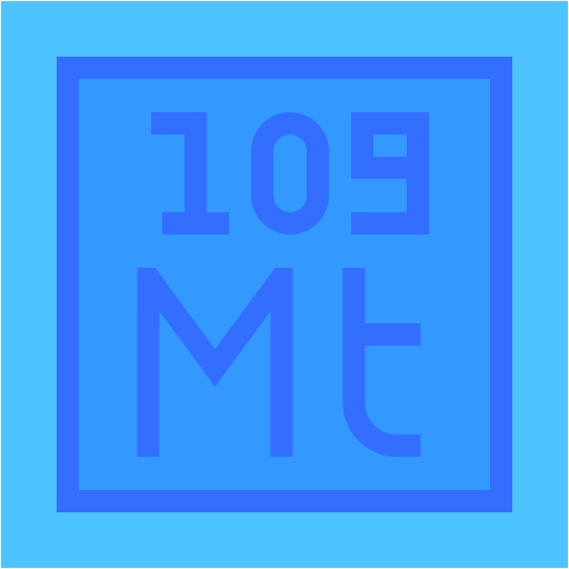 Meitnerium Generic color fill icon