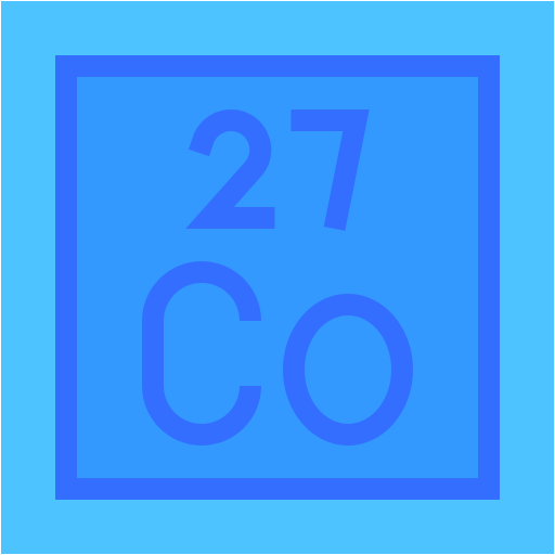 cobalto Generic color fill icono