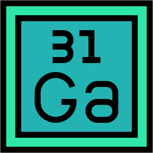 ガリウム Generic color lineal-color icon