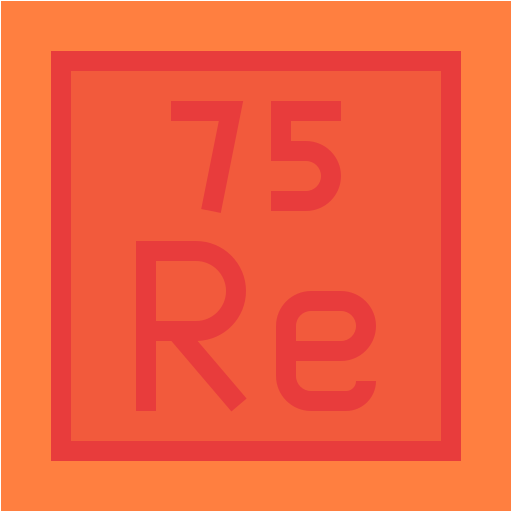 Rhenium Generic color fill icon