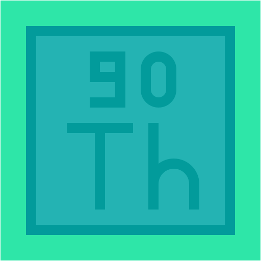 Thorium Generic color fill icon