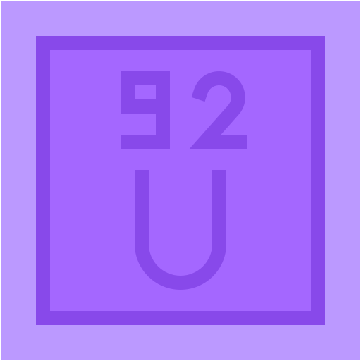 uranio Generic color fill icono