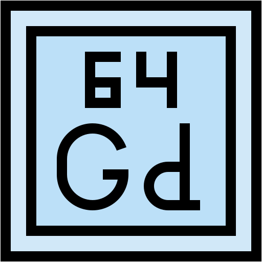 gadolinio Generic color lineal-color icona