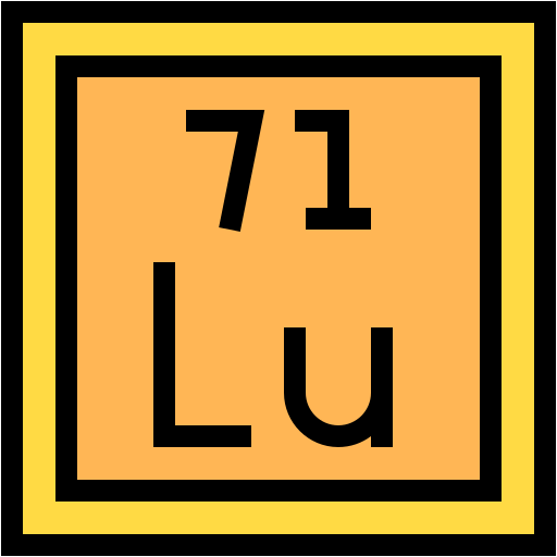 Lutetium Generic color lineal-color icon