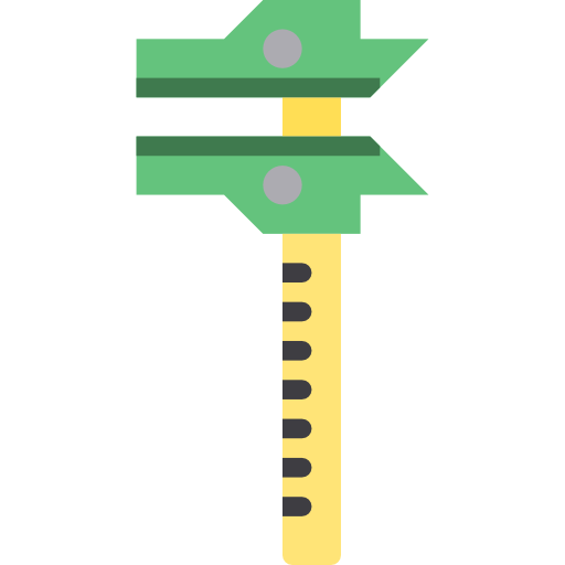 Ruler Payungkead Flat icon