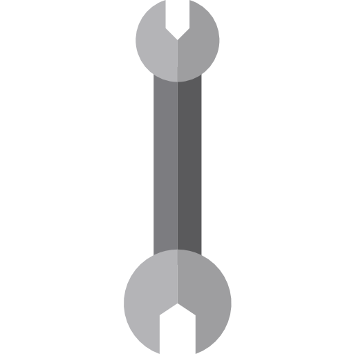 Wrench Payungkead Flat icon