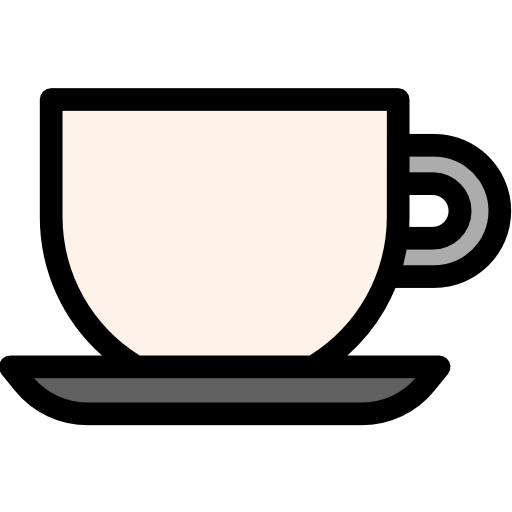 filiżanka kawy Octopocto Lineal Color ikona