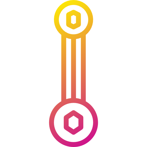 Wrench Payungkead Gradient icon