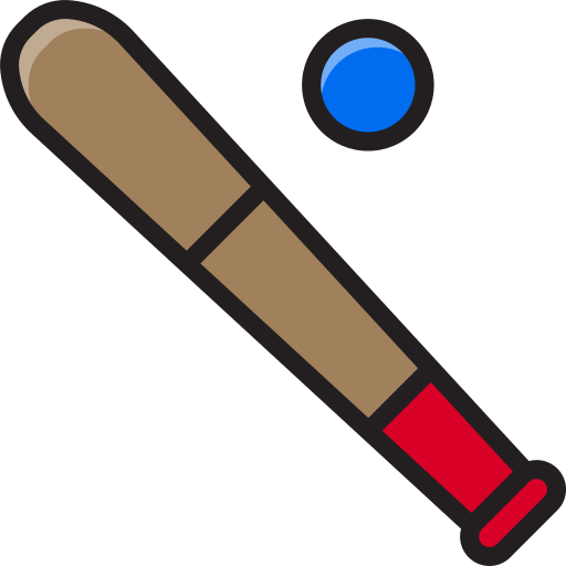 Бейсбол Payungkead Lineal Color иконка