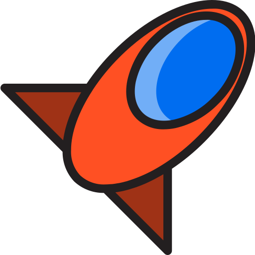 Rocket Payungkead Lineal Color icon
