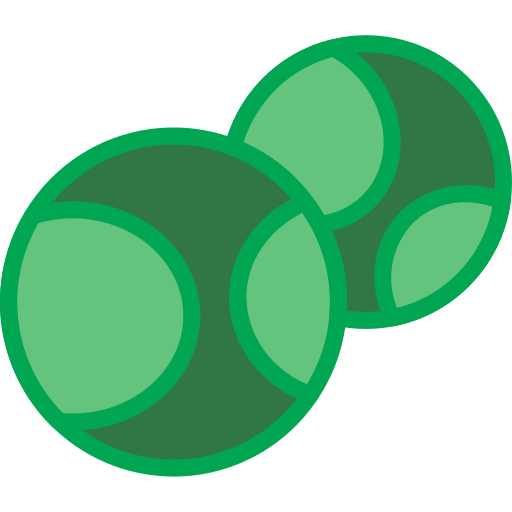 Tennis ball Payungkead Flat icon