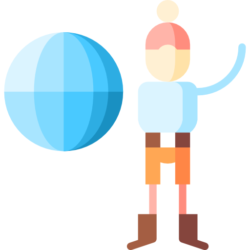 Traveler Puppet Characters Flat icon