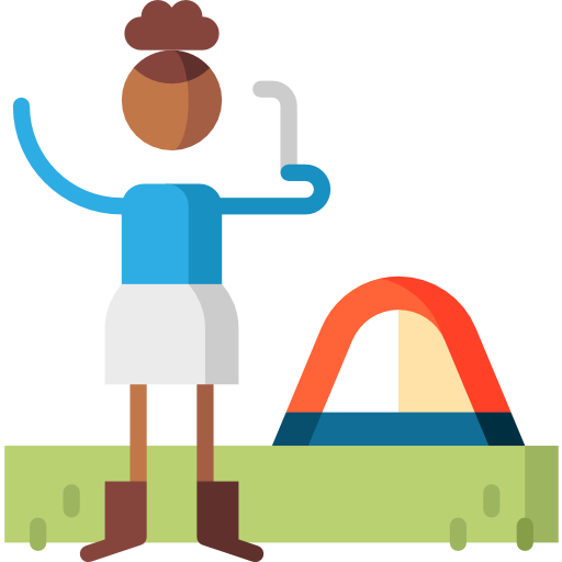Traveller Puppet Characters Flat icon