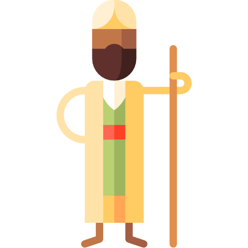 ibn battuta Puppet Characters Flat icon