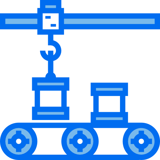 Conveyor Payungkead Blue icon