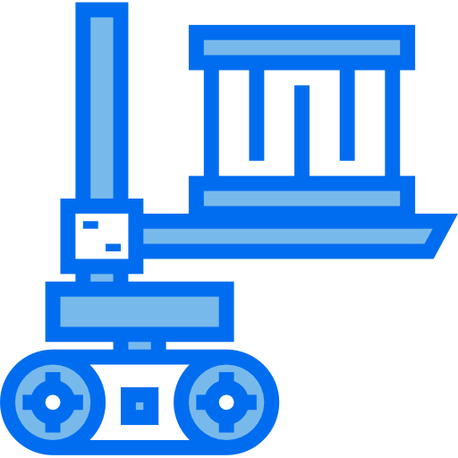Forklift Payungkead Blue icon