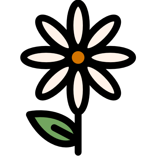 Ромашка Octopocto Lineal Color иконка