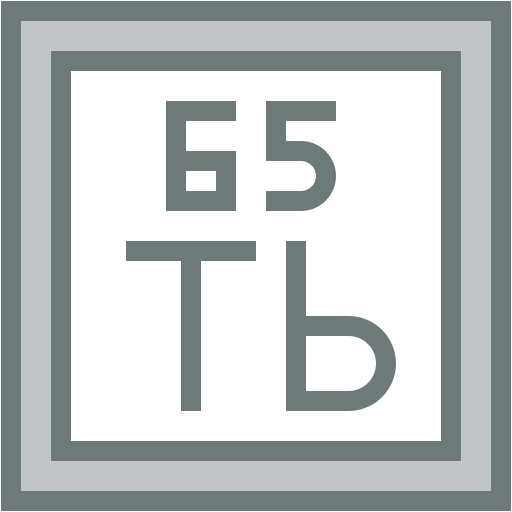 Terbium Generic color lineal-color icon