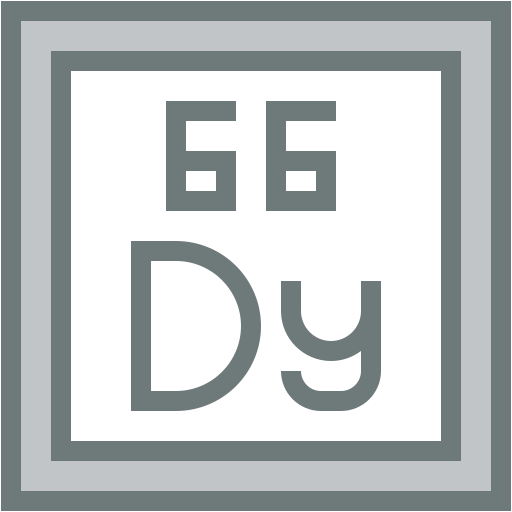 dysprosium Generic color lineal-color icon