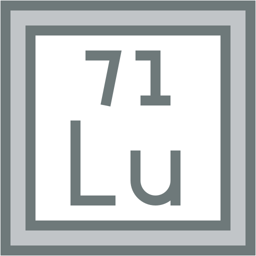 Lutetium Generic color lineal-color icon