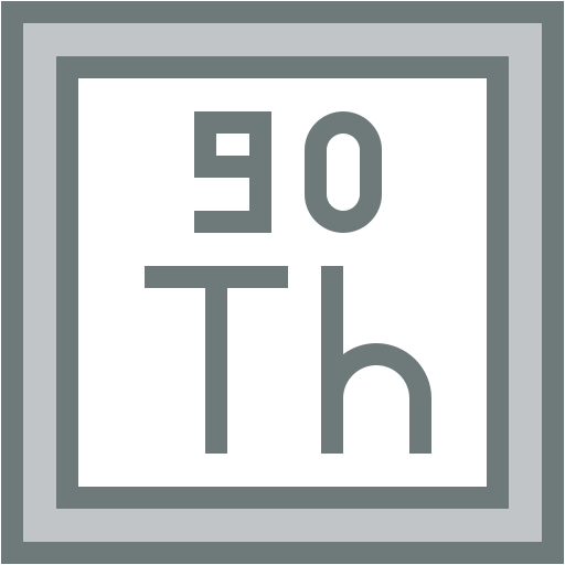 thorium Generic color lineal-color icon