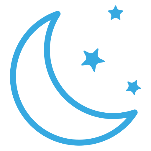 Moon Generic outline icon