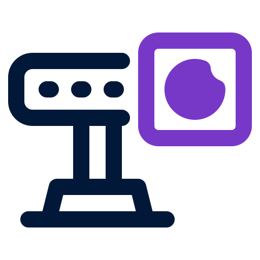Web cam Generic color lineal-color icon
