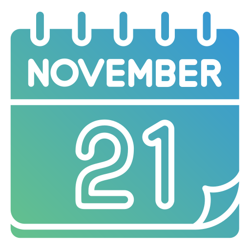 november Generic gradient fill icon