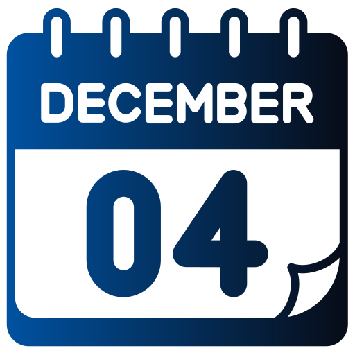 December Generic gradient fill icon