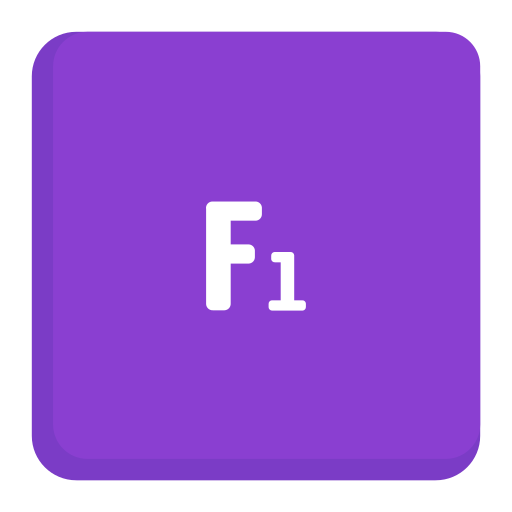 f1 Generic color fill icono