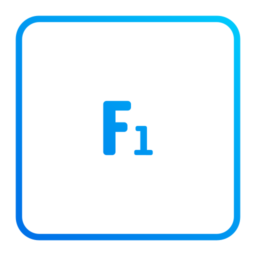 f1 Generic gradient fill ikona