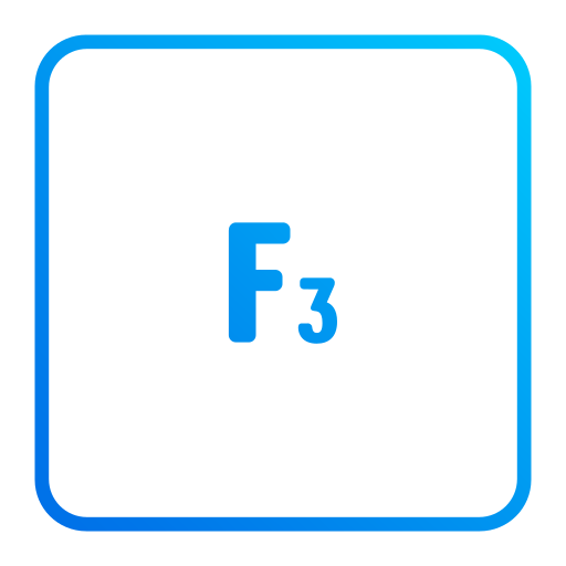 f3 Generic gradient fill icona