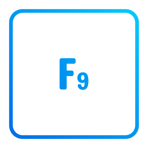f9 Generic gradient fill icono