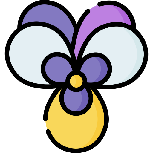 stiefmütterchen Special Lineal color icon